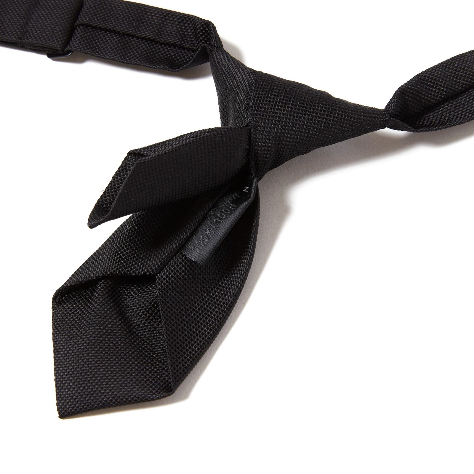 KNOT TIE （BLACK） /  フック式 ネクタイ （ブラック）