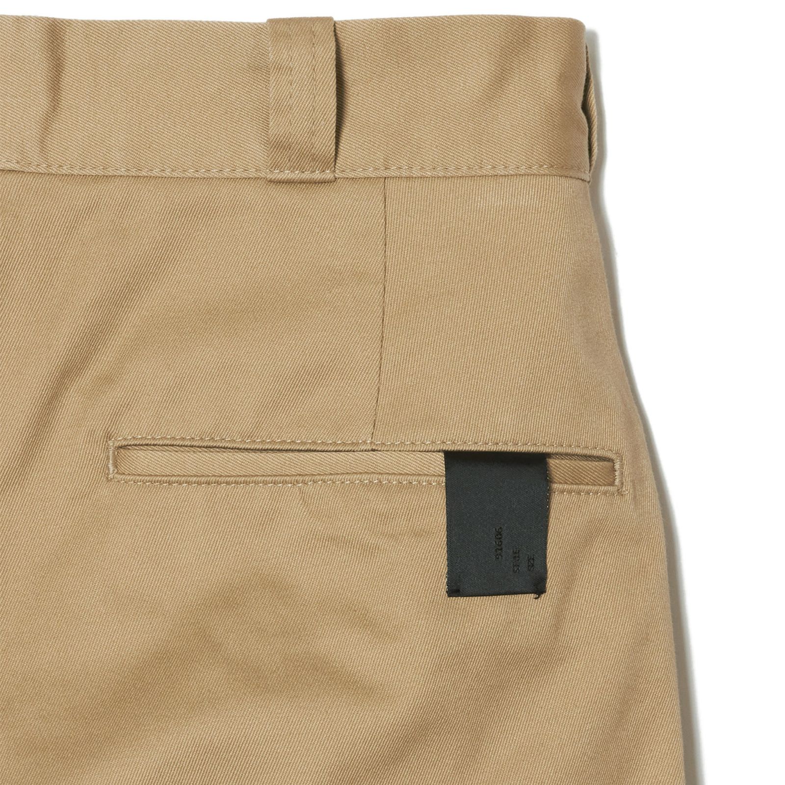 × BIG MAC PANTS （BEIGE） / テーパードシルエット チノパンツ ダブル仕様