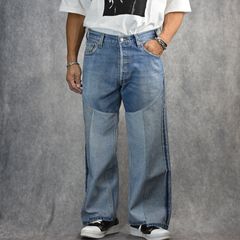 OLD PARK×MINEDENIM Inside out Chaps Jeans （USS） / MND-25SSOP002