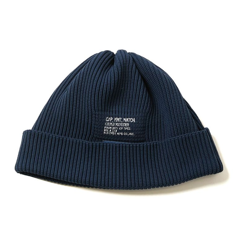 N.HOOLYWOOD - EXCHANGE WATCH CAP (BLUEGRAY) - ワッチ ニット N.HOOLYWOOD - EXCHANGE WATCH CAP (BLUEGRAY) - ワッチ ニット