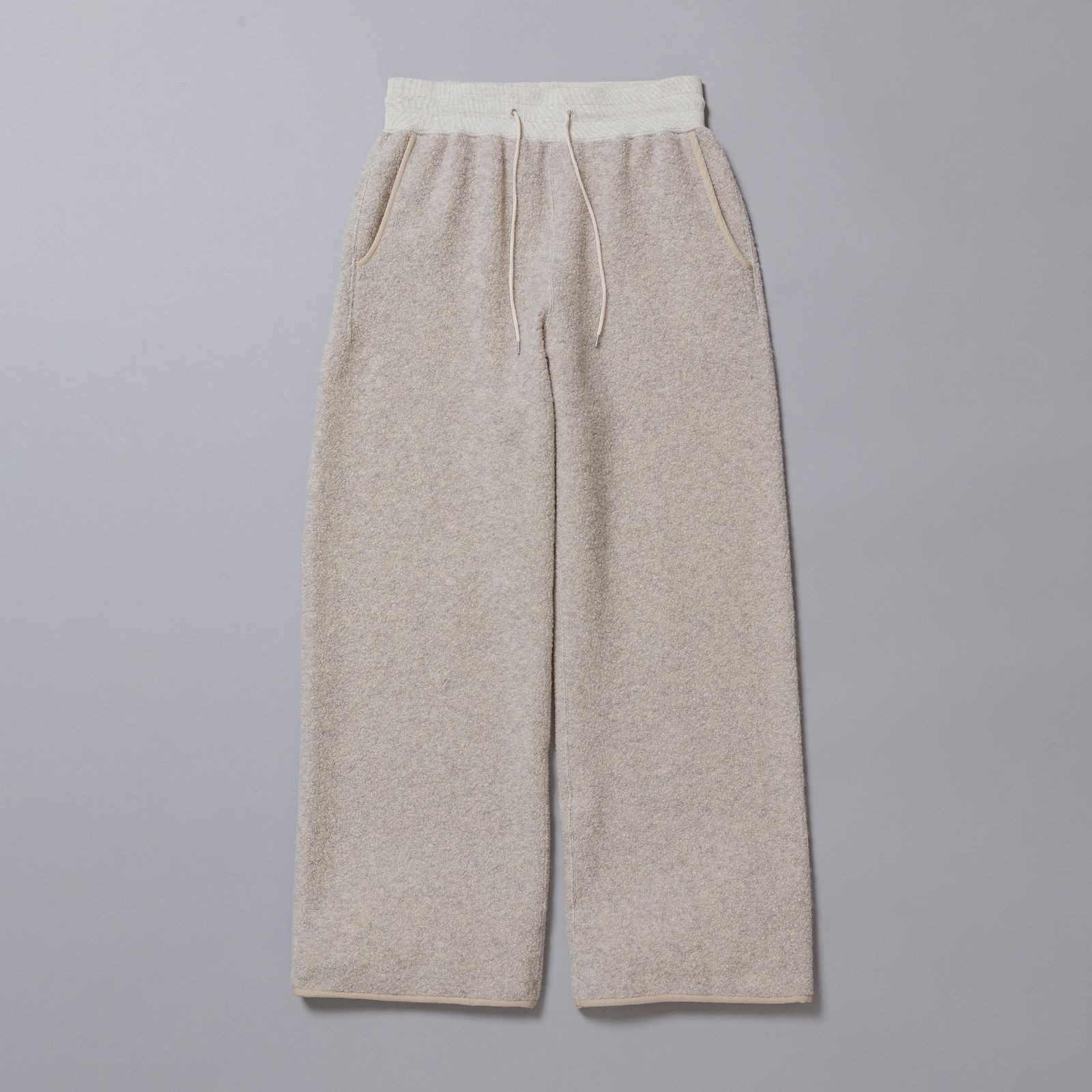 Woolboa Pants "MERCURY" (BEIGE) / ウールボア パンツ