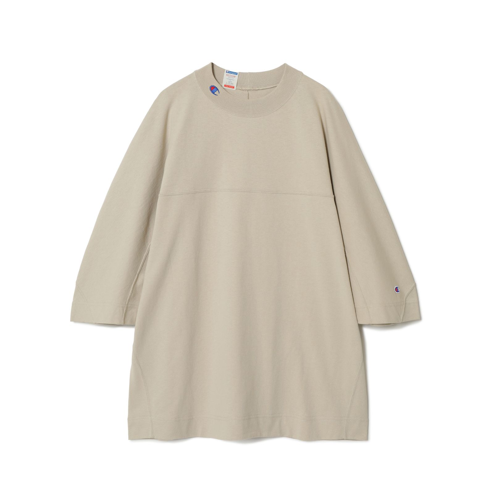 × champion football T-SH （BEIGE） /  フットボールTシャツ （ベージュ）