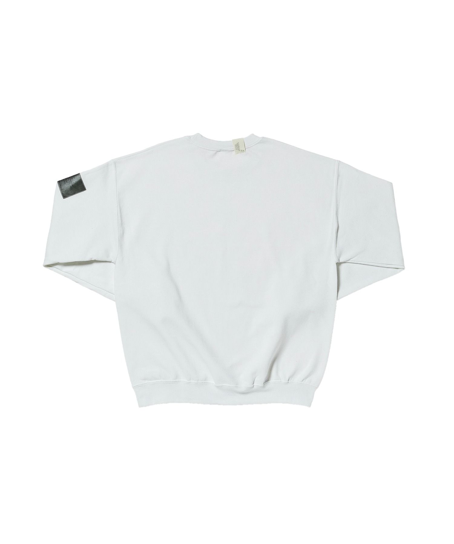 CREWNECK SWEARTSHIRT （WHITE） 裏毛トレーナー