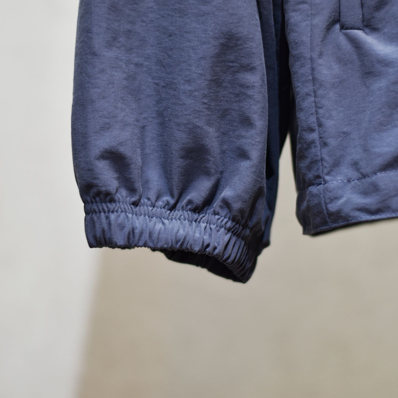 PEACH SKIN NYLON CALEE LOGO ANORAK PARKA (DARK PURPLE)