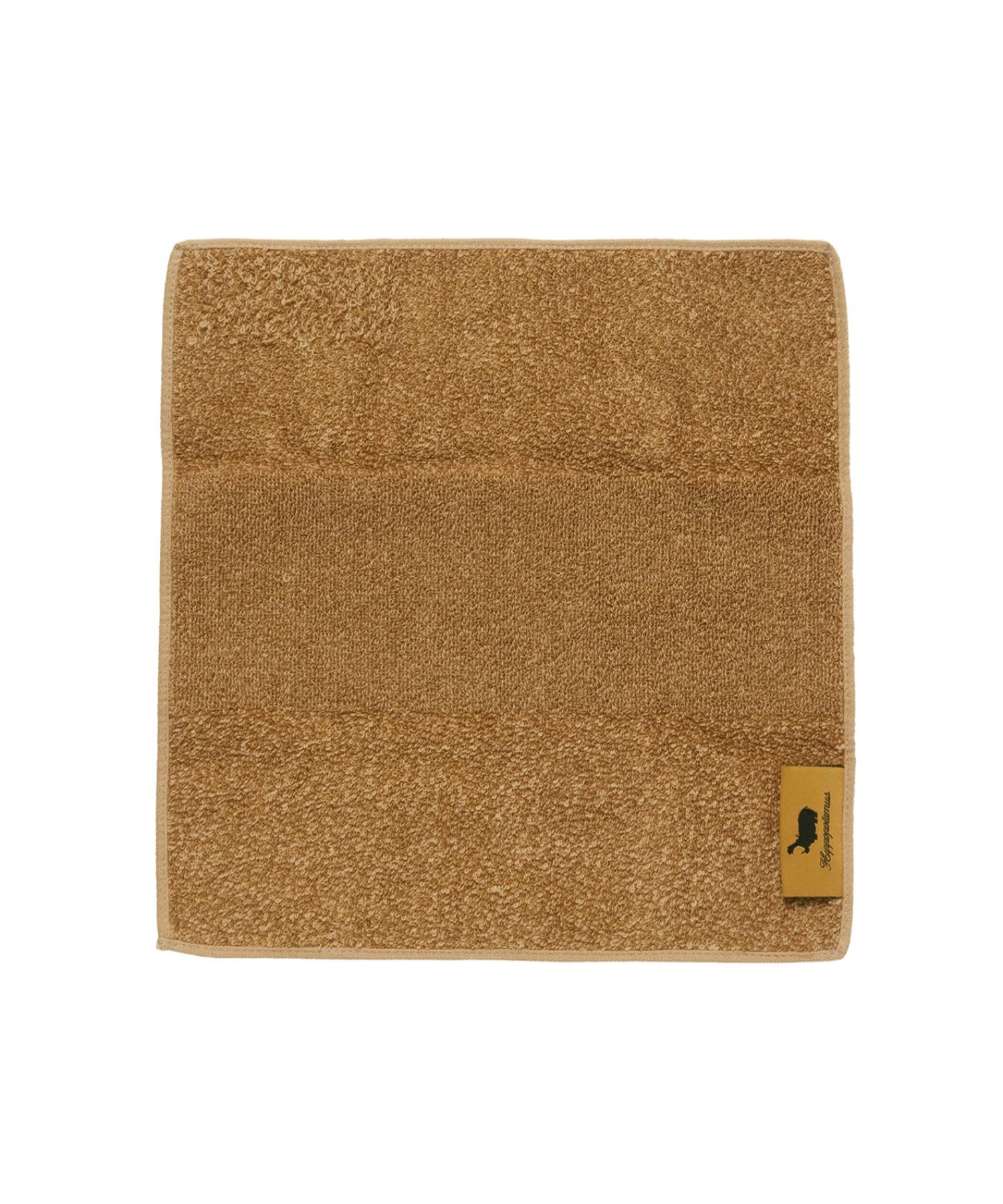TEST PRODUCT EXCHANGE SERVISE × HIPPOPOTAMUS HAND TOWEL（BEIGE） / ハンドタオル (ベージュ) TPES-AC05