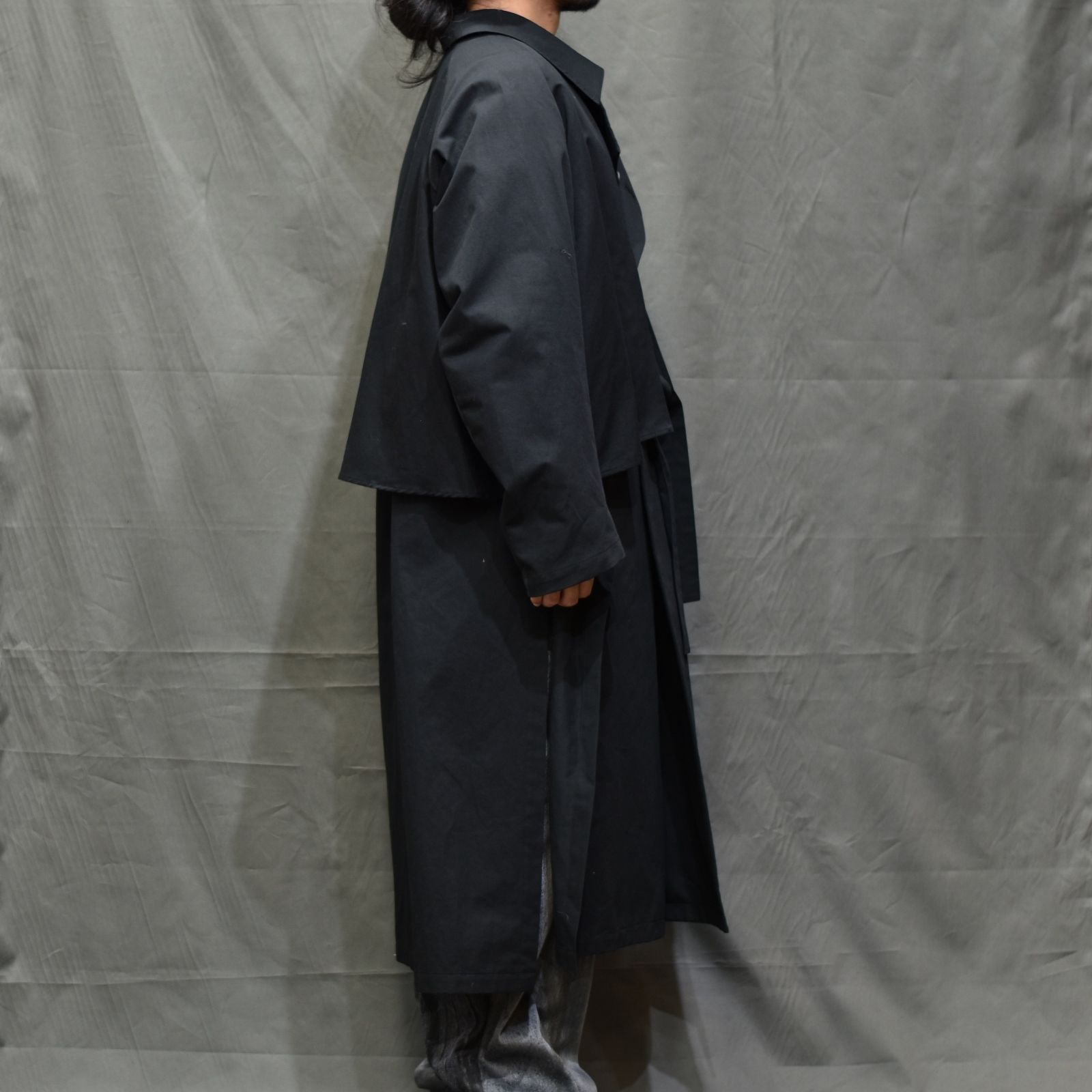 デタッチャブルトレンチコート / LB22SS-CO01-CL (BLACK)