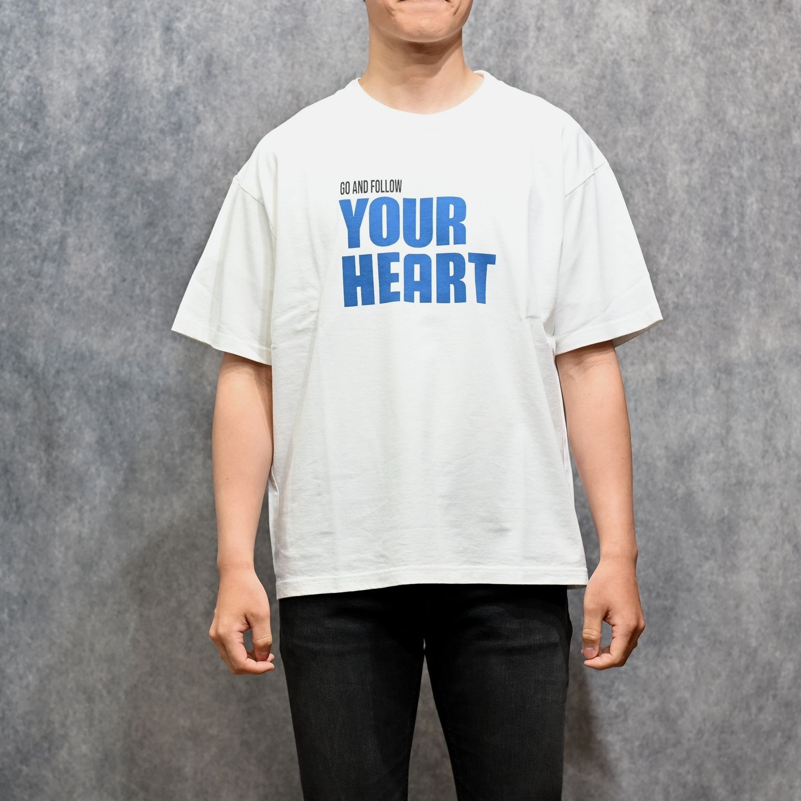 Go And Follow Your Tee （WHT） ｜プリントTシャツ (ホワイト)｜2604-4003