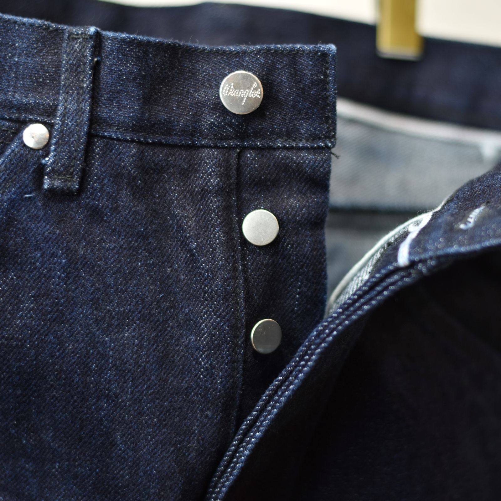 ISAMU KATAYAMA BACKLASH - × Wrangler 19oz ストレートデニム ISAMU KATAYAMA BACKLASH - × Wrangler 19oz ストレートデニム