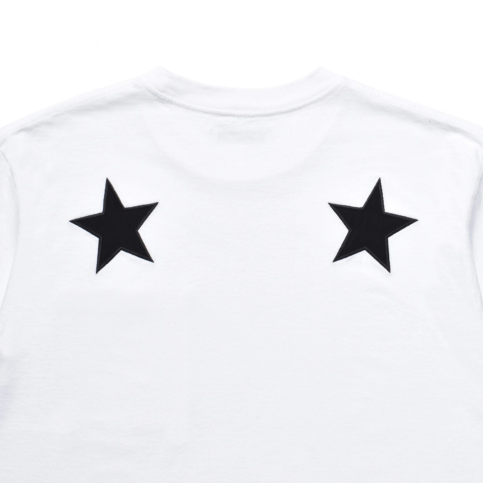 × M&M CUSTOM PERFORMANCE Star Embroidery Pocket Tee （WHT）｜× エムアンドエムカスタムパフォーマス 星刺繍 ポケットTシャツ｜MND-MM41