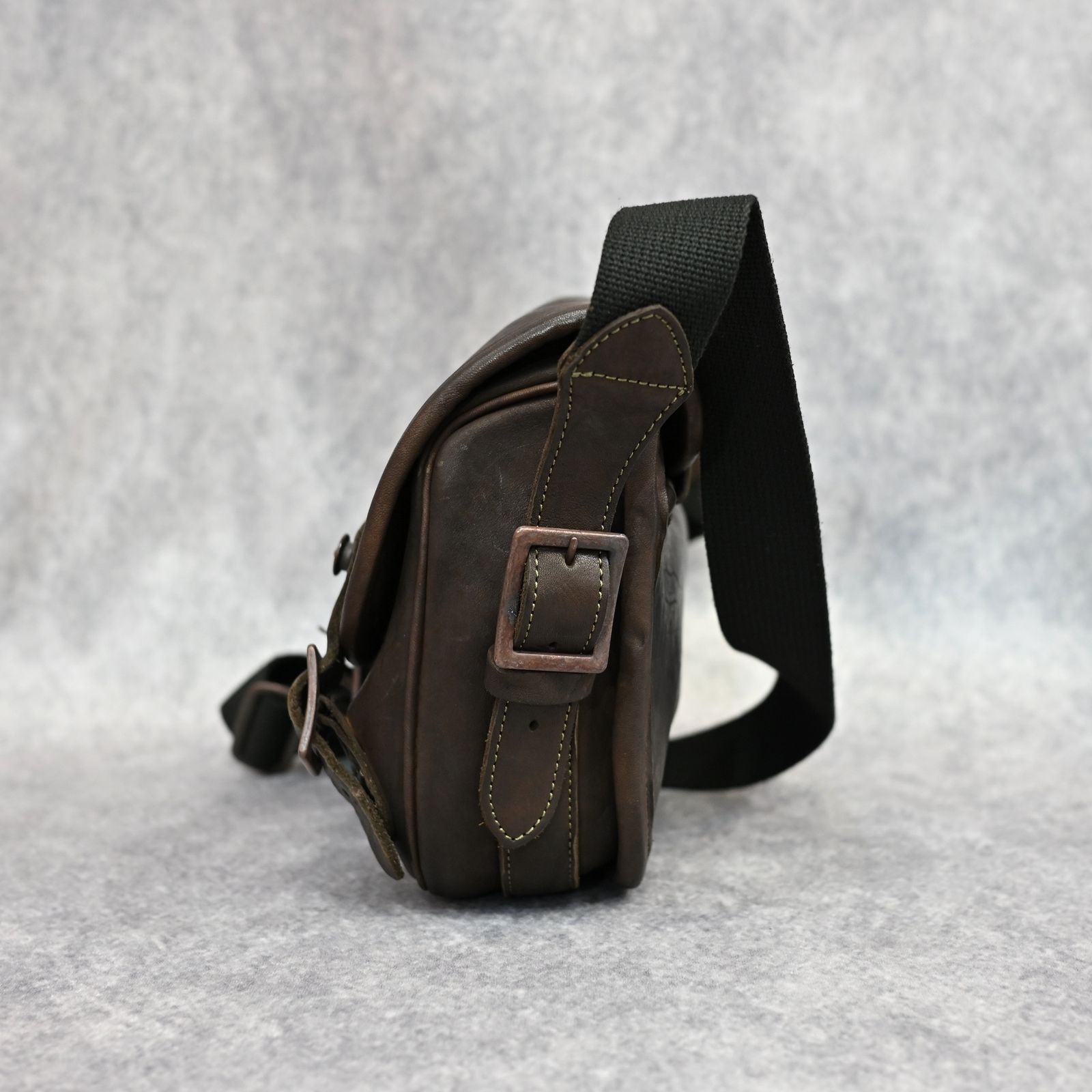 JPショルダー製品染め カートリッジBAG （KHAKI）｜92-36