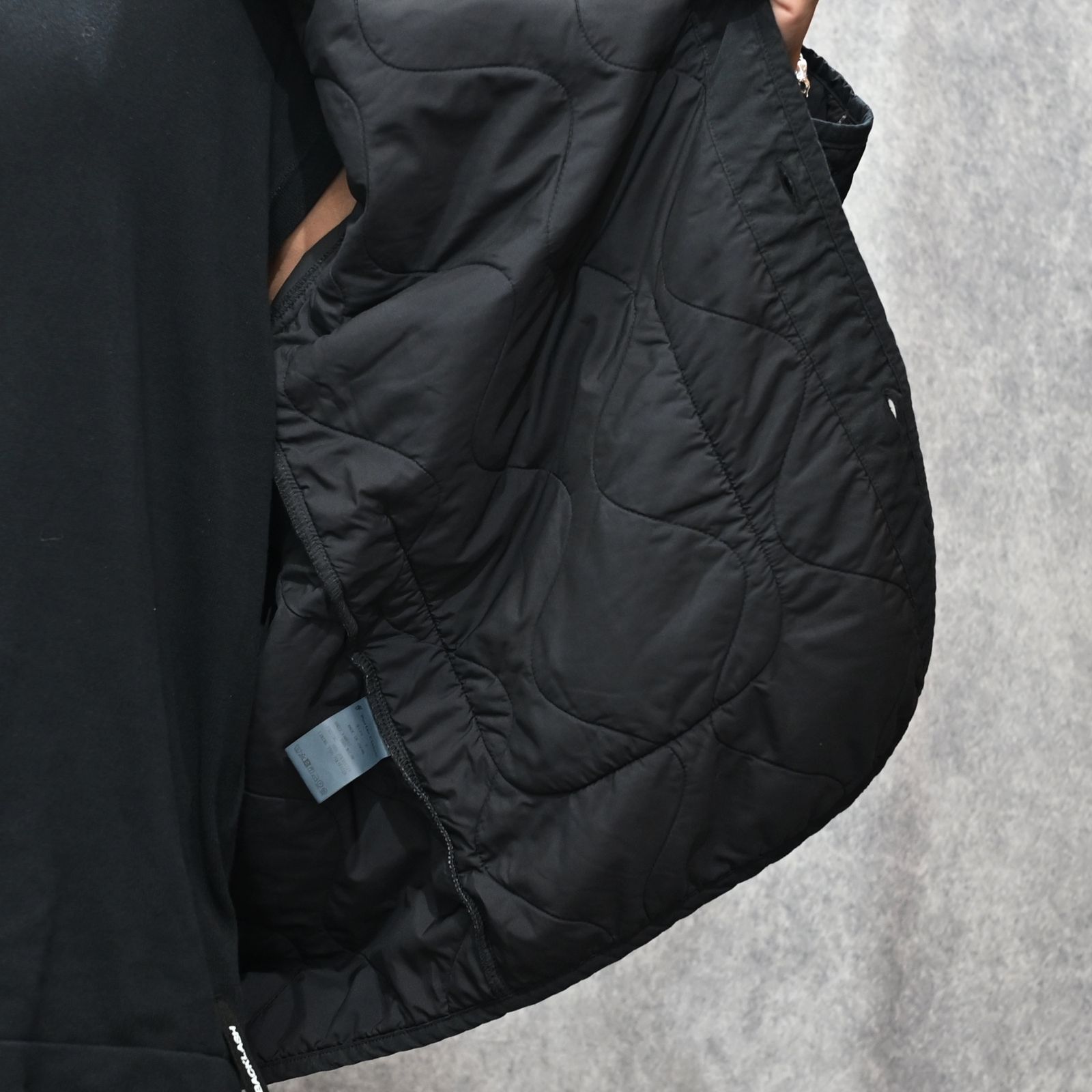 SUPER NYLON MILITARY LINER (BLACK)|スーパーナイロン ミリタリー ライナー ジャケット (ブラック) PC-015-2014-10