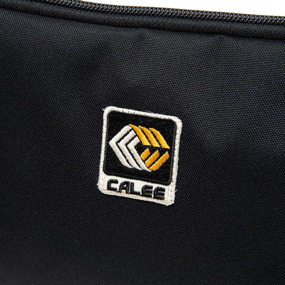 CALEE - Cordura fabric tm logo pouch (Black) / コーデュラ トレード ...