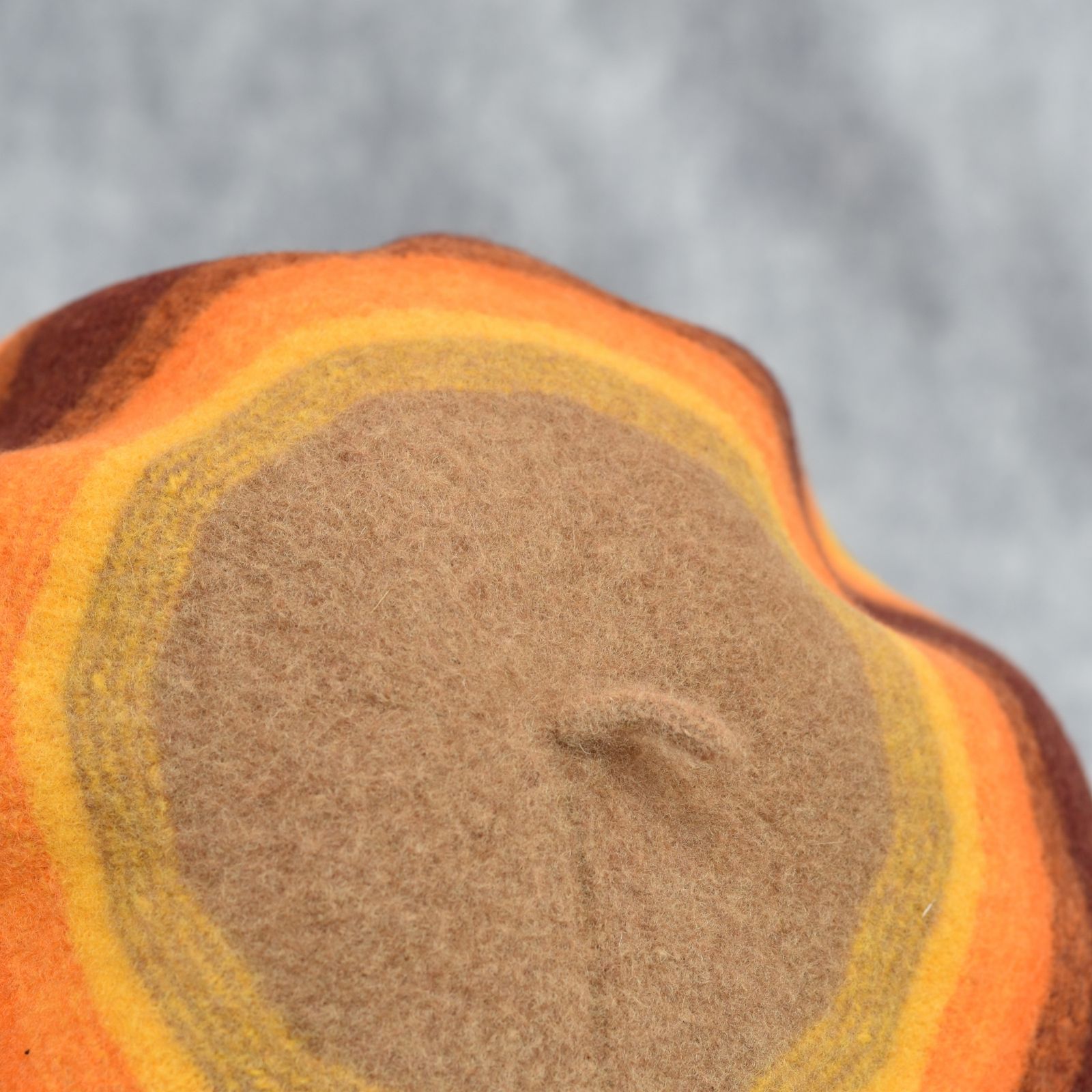 Chimayo Wool Beret "TRUJILLO" (CAMEL)｜チマヨ ウール ベレー帽｜Y01023