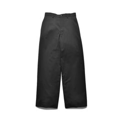Wool Tropical Wide TRS (BLK)  /  トロピカル ウール ワイドスラックス （ブラック） 2503-7002