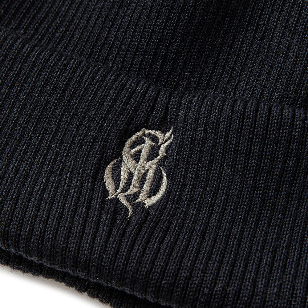 CAL Logo embroidery knit cap (Black) / ロゴ刺繡 ニットキャップ