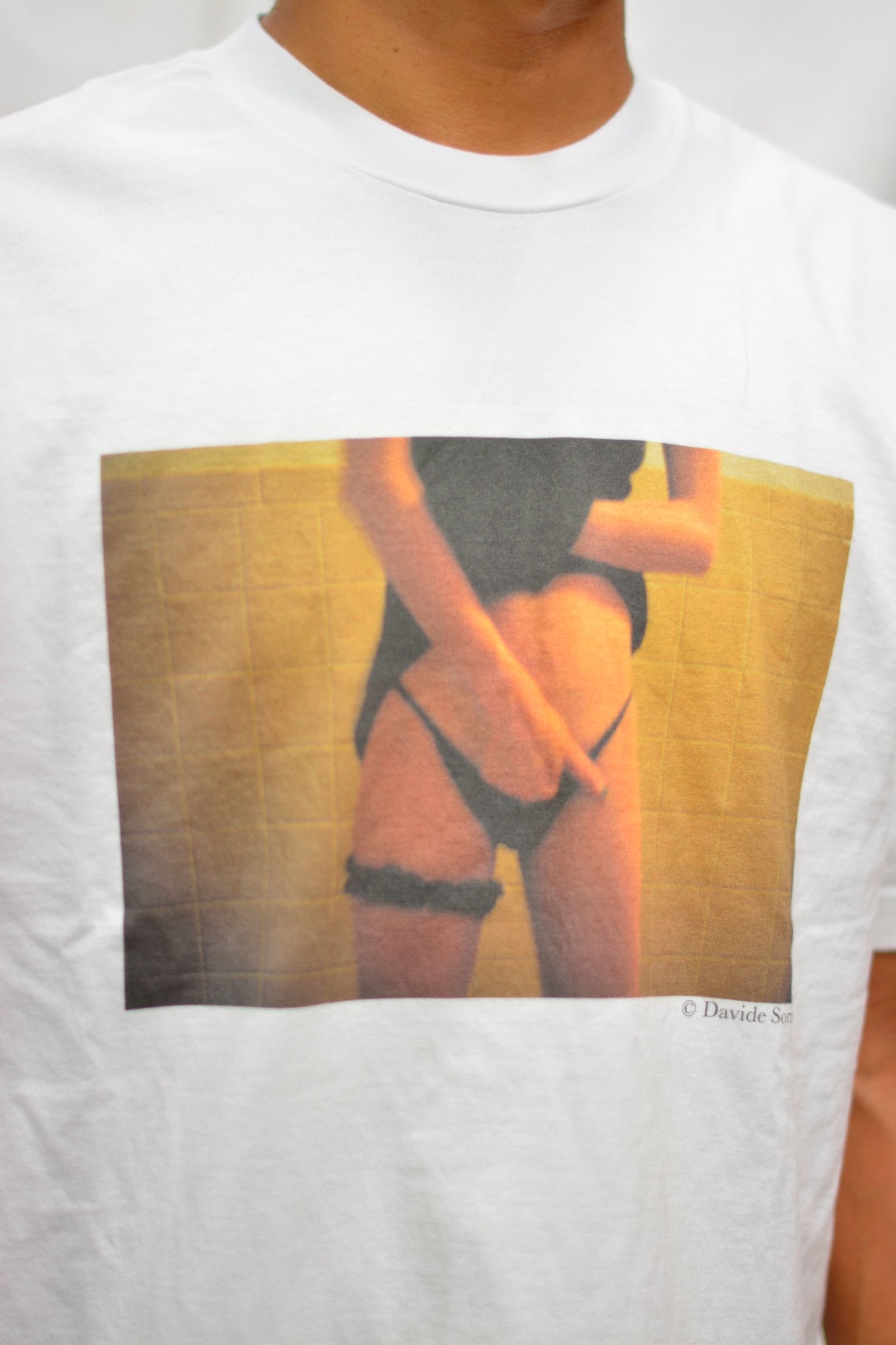 MINEDENIM - Stie-lo × Davide Sorrenti Unknown Nude T-SH | chord