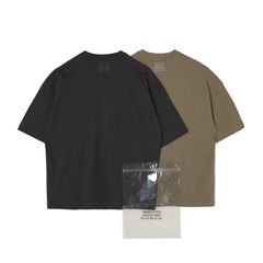 2PACK T-SHIRT （CCL ・ BEIGE） / パック Tシャツ （チャコール ・ ベージュ） 9251-CS56-016