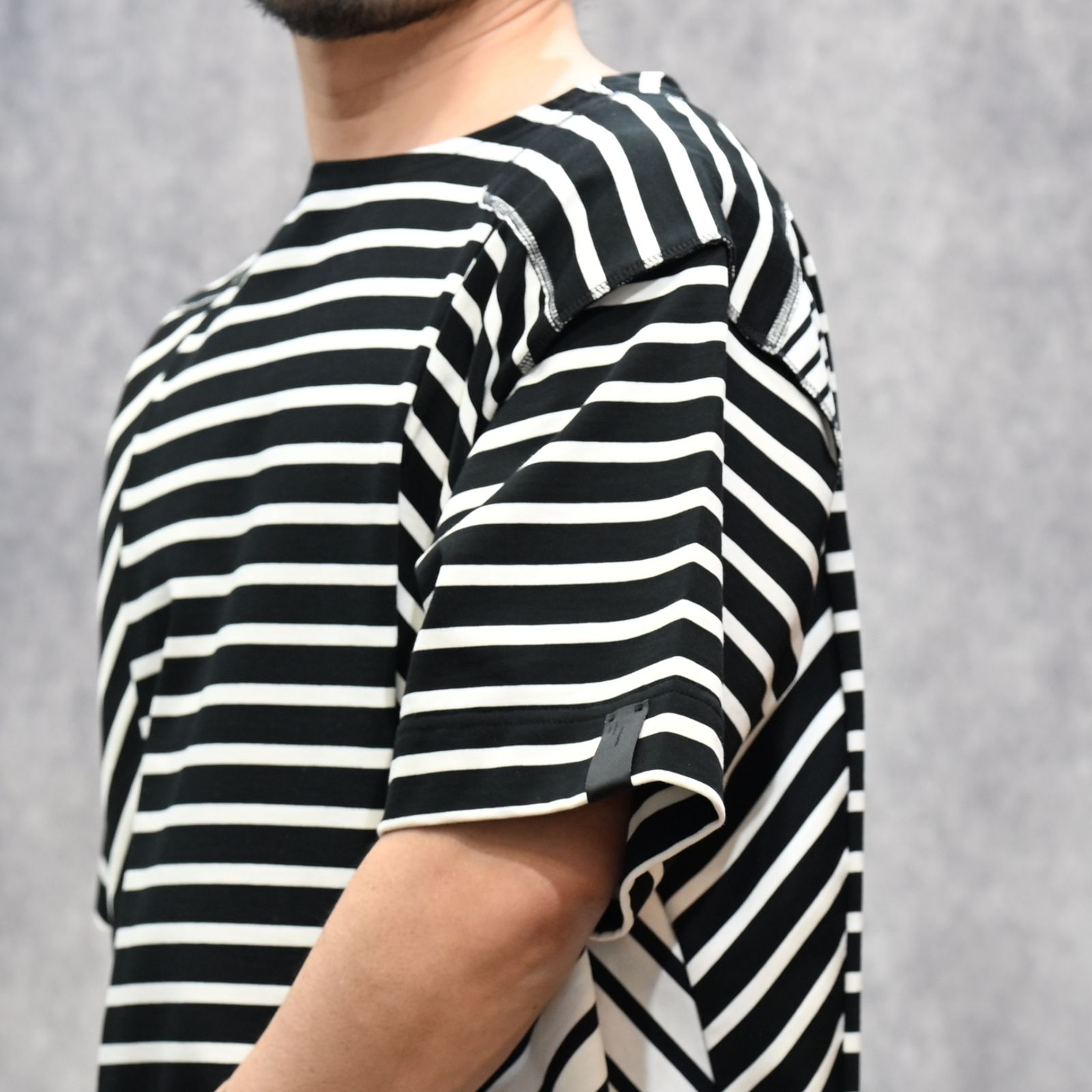 ZEBRA BASQUE SHIRT （BLK BORDER / ブラック）｜ボーダーTシャツ｜2261-CS54-024