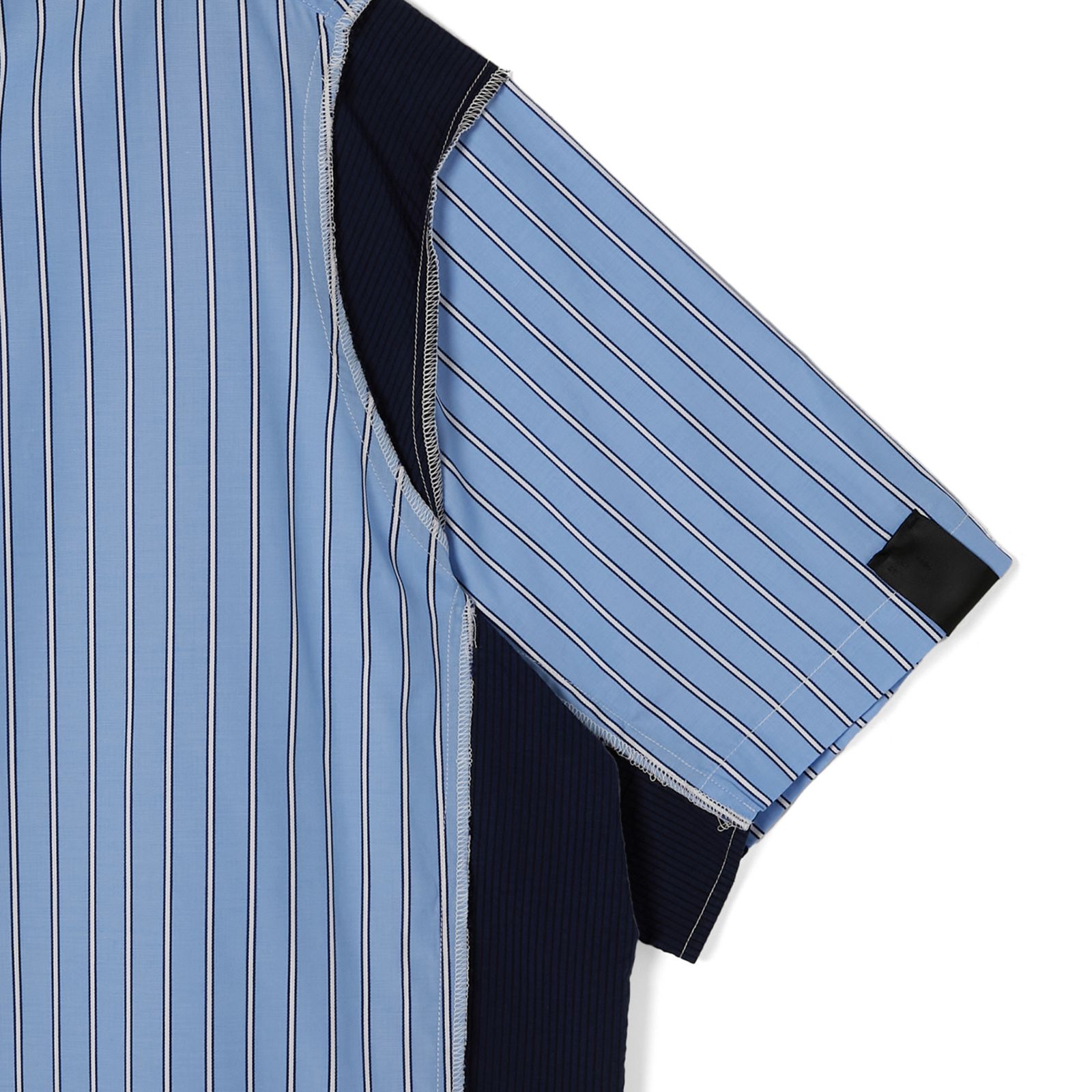 HALF SLEEVE SHIRT （BL STRIPE） / 半袖シャツ （ブルーストライプ） / 2251-SH53-017