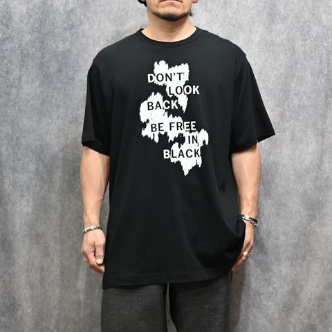 30/- COMBED PLAIN STITCH SHORT SLV T PT H （BLACK）｜半袖Tシャツ｜HK-T78-985-1-03