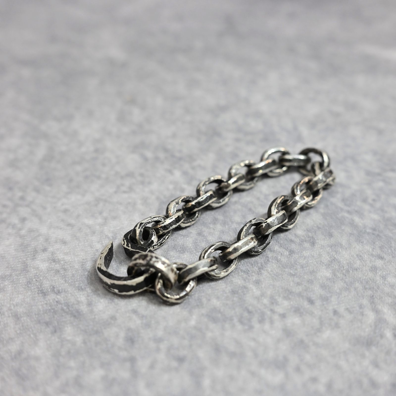 FORGED CHAIN BRACE｜ SILVERS 純銀