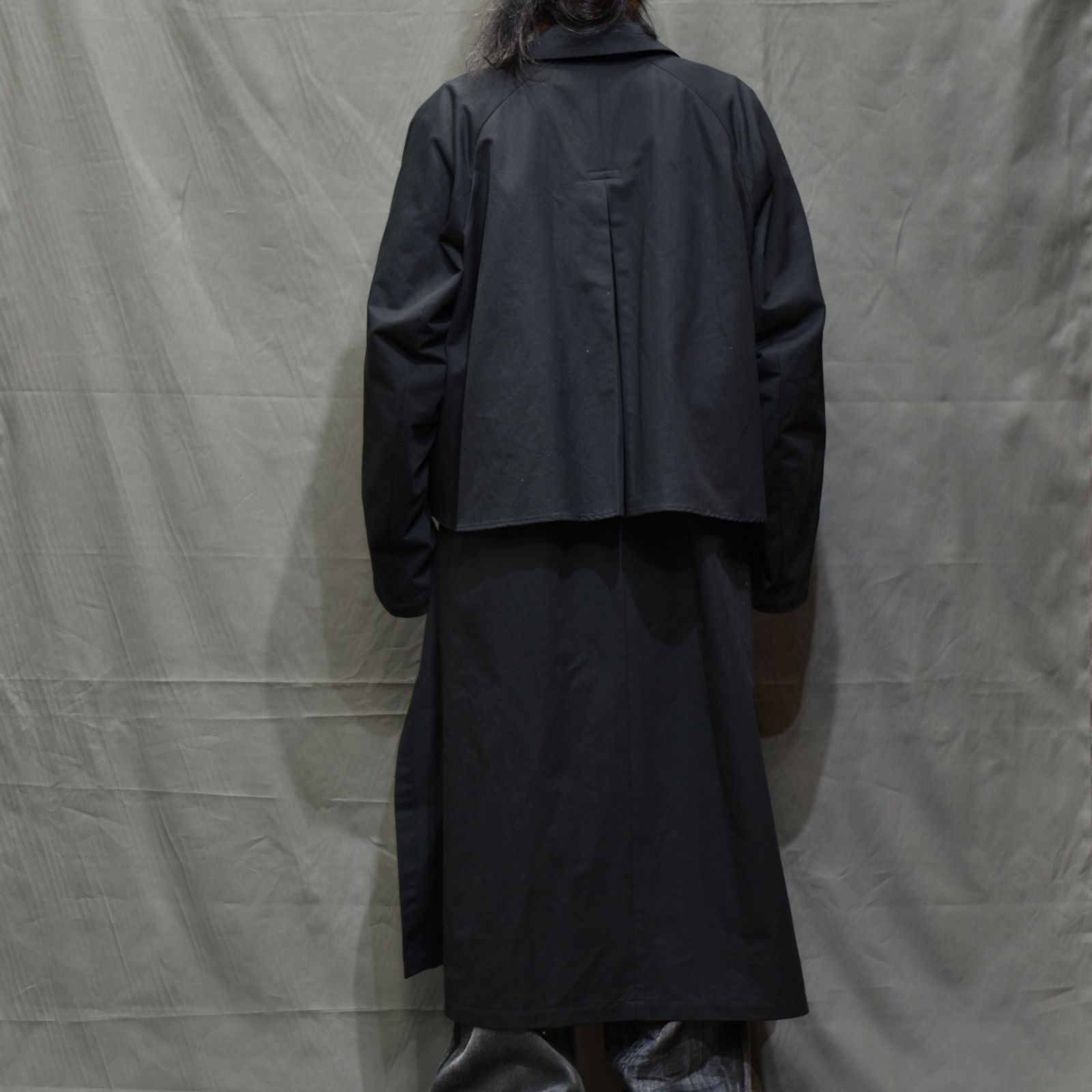 デタッチャブルトレンチコート / LB22SS-CO01-CL (BLACK)