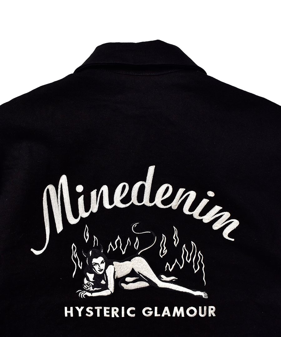 MINEDENIM×HYSTERIC GLAMOUR ブラックデニム