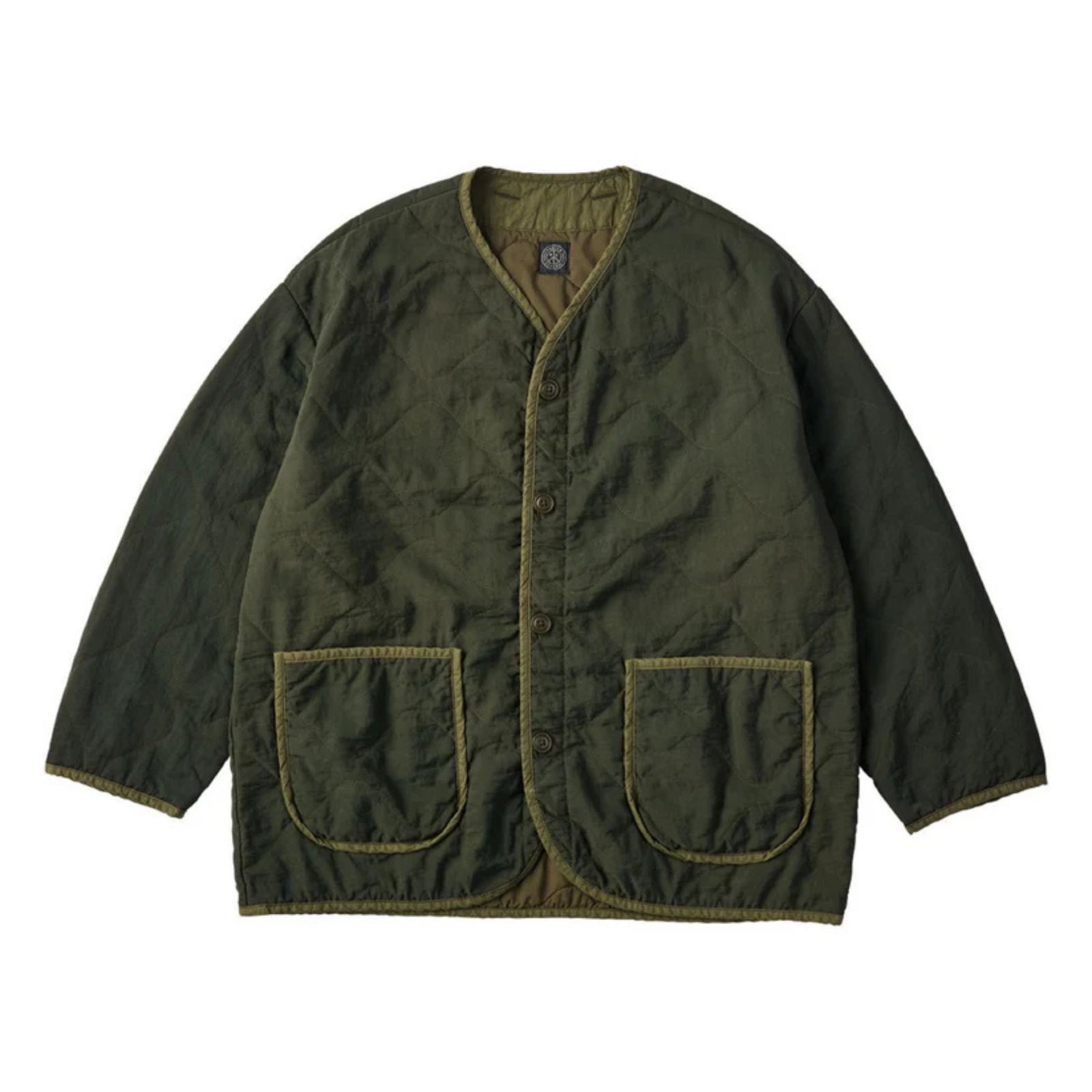 SUPER NYLON MILITARY LINER (OLIVE)|スーパーナイロン ミリタリー ライナー ジャケット (オリーブ) PC-015-2014-52