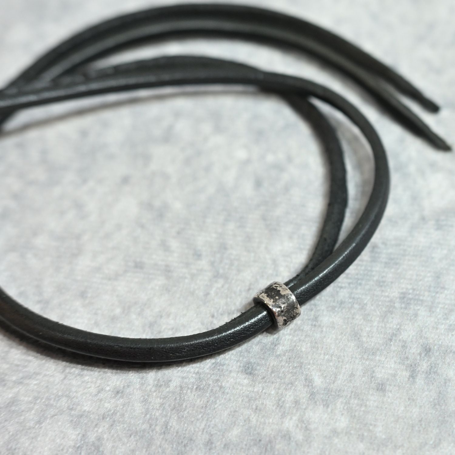TALON TOP-04 + MARYAM HORSE LEATHER CORD｜ SILVERS 純銀