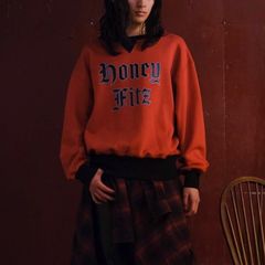 HF Team Sweat （RED）｜スウェット・トレーナー （レッド）｜HF-19