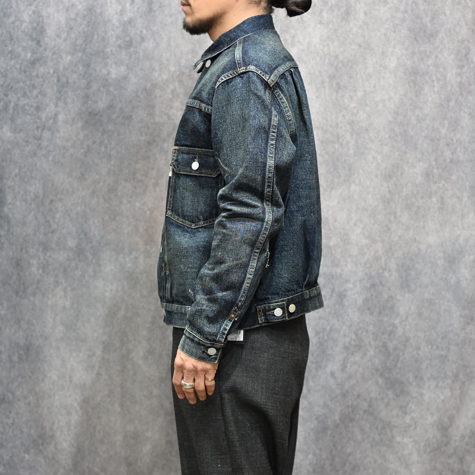 #006 2ND T-BACK JACKET （INDIGO） / デニムジャケット セカンド （インディゴ） 2026SSJK-YY-0003