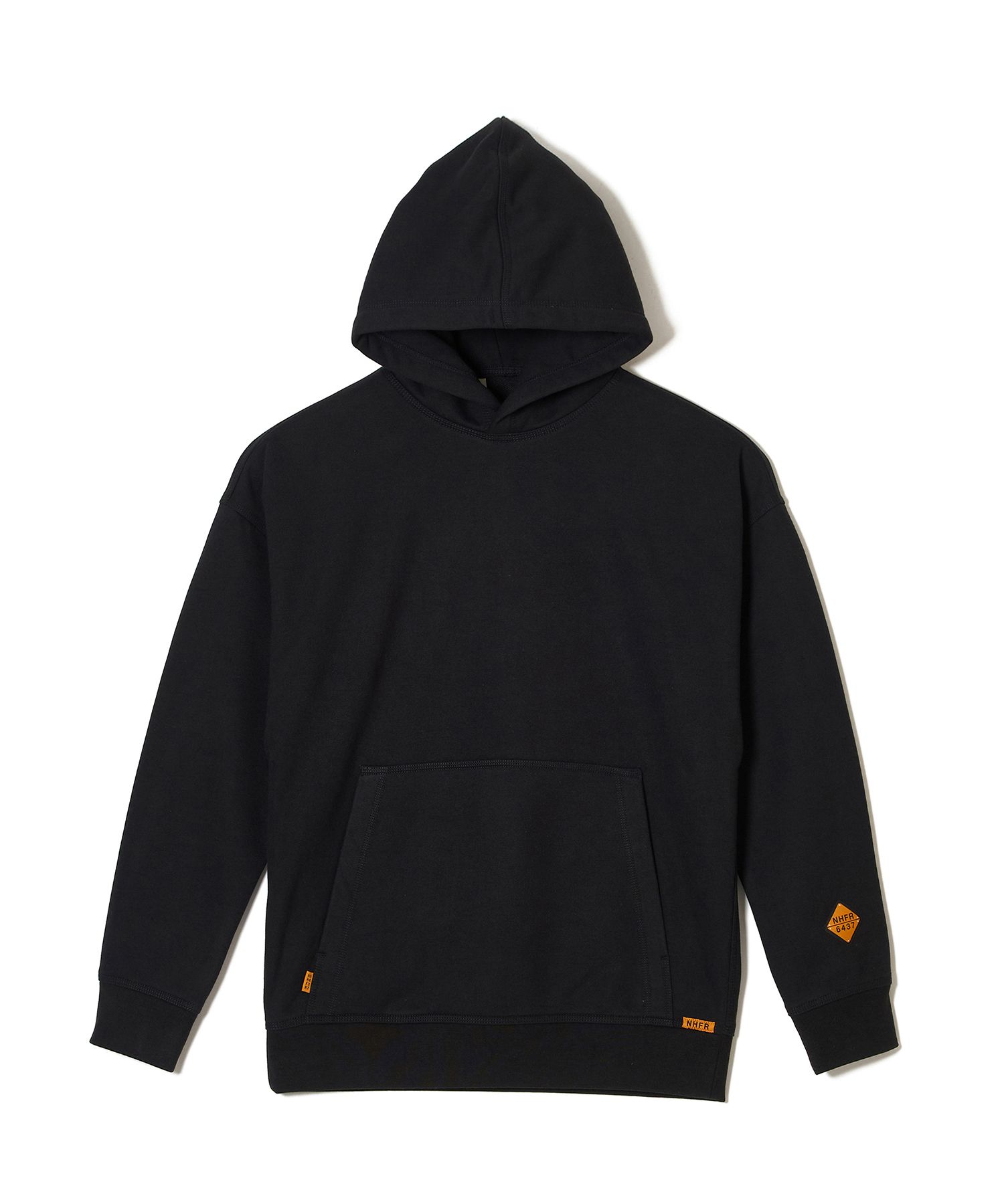 HOODIE SWEATSHIRT (BLACK) -  フーディー スウェット （ブラック） 1242-CS02-022