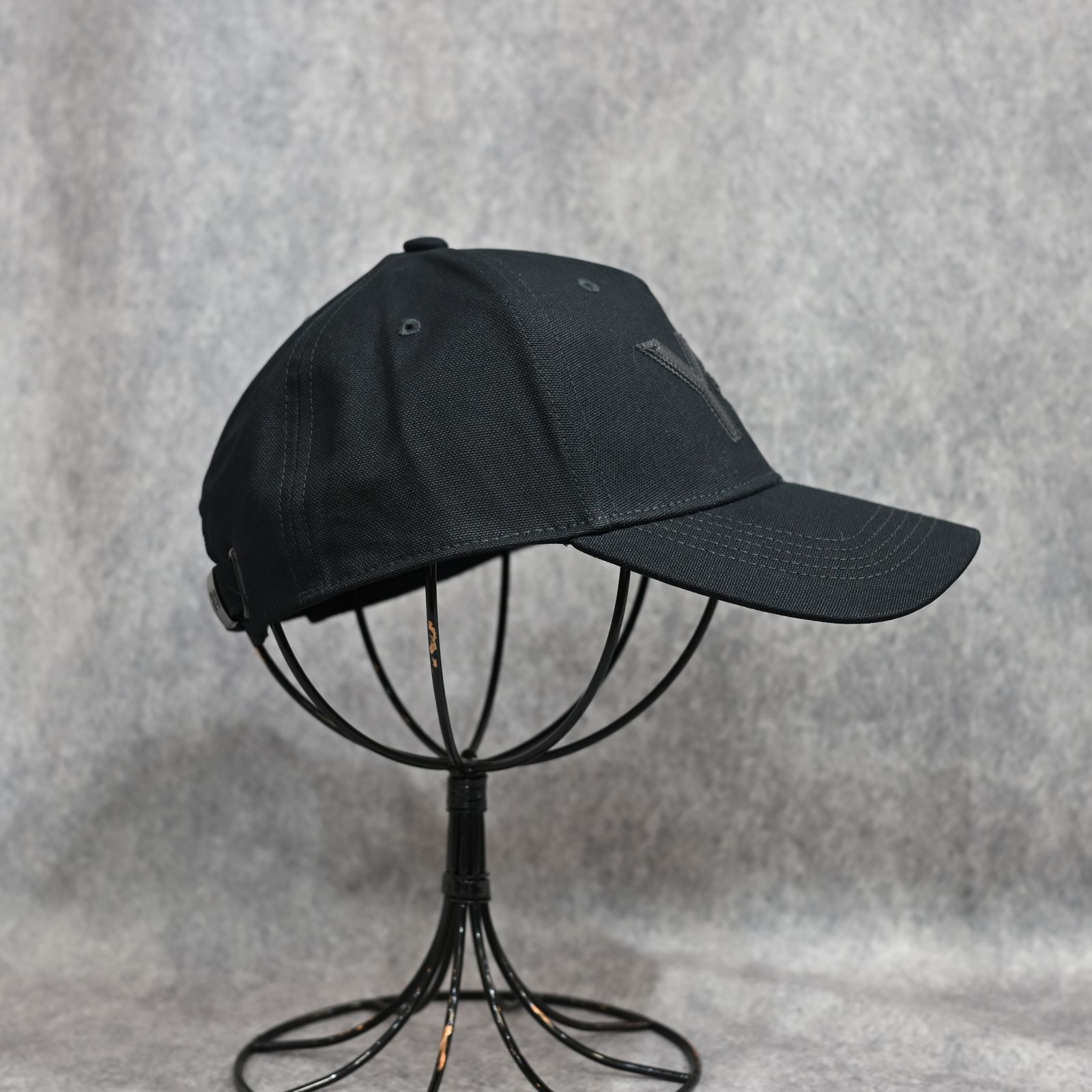 Y-3 LOGO CAP （BLACK × BLACK） / ロゴ刺繡 キャップ （ブラック × ブラック）｜KT0567