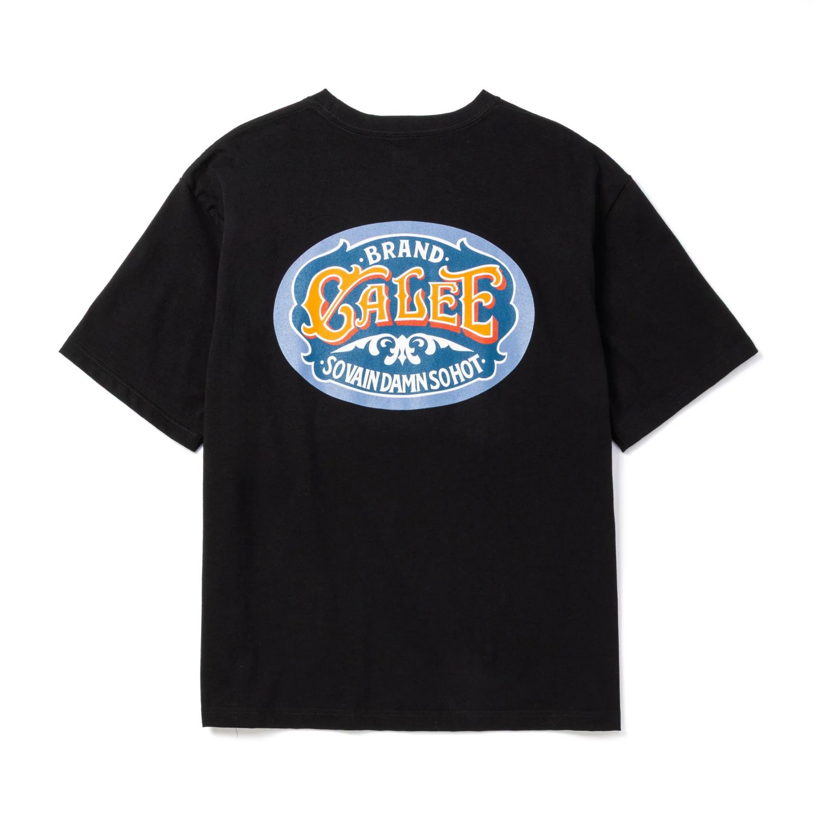 VINTAGE TYPE SIGNBOARD S/S TEE ＜NATURALLY PAINT DESIGN＞ (BLACK)｜プリントTシャツ｜CL-26AWNT001