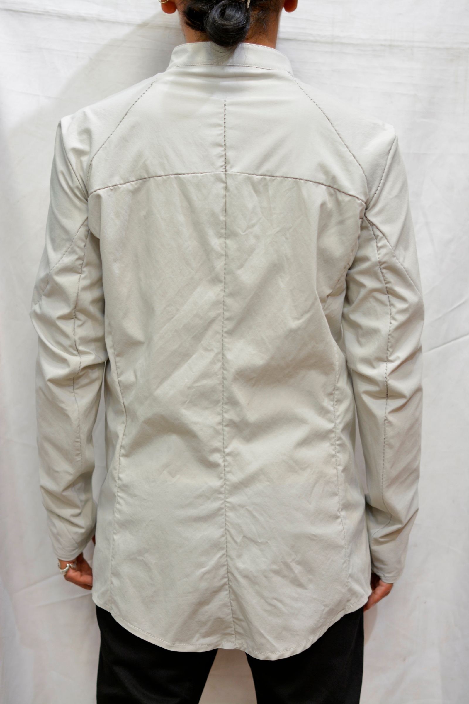 STAND COLLAR SHIRT B/D UNLINED JS-1