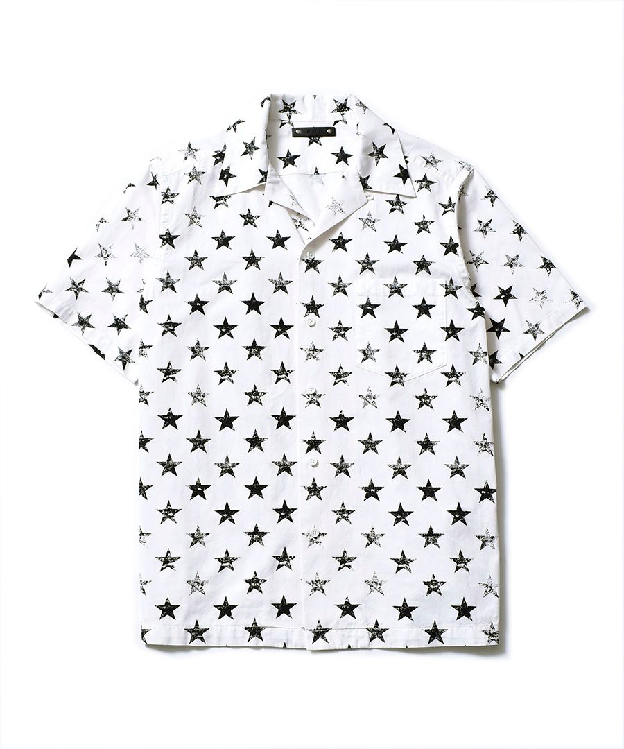 Hazy Star Denim S/S Open Collar SH