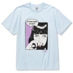 GIRL FRIEND T‐SHIRT (Lt.BLUE) / プリントTシャツ