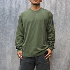 EXCHANGE SERVICE LONG SLEEVE （KHAKI） /  ロングスリーブ Tシャツ （カーキ） 9252-CS82