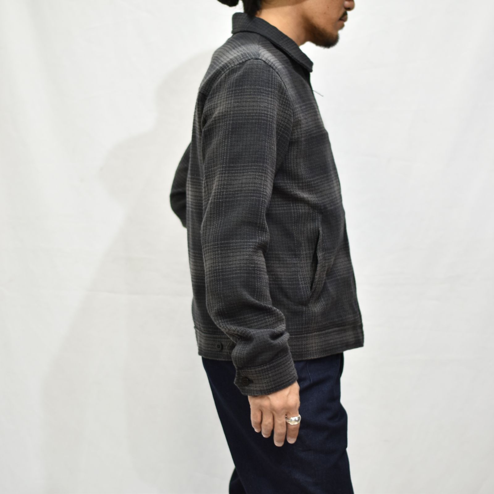 MINEDENIM - Grandrelle V.Check Flannel Zipup BZ | chord online store