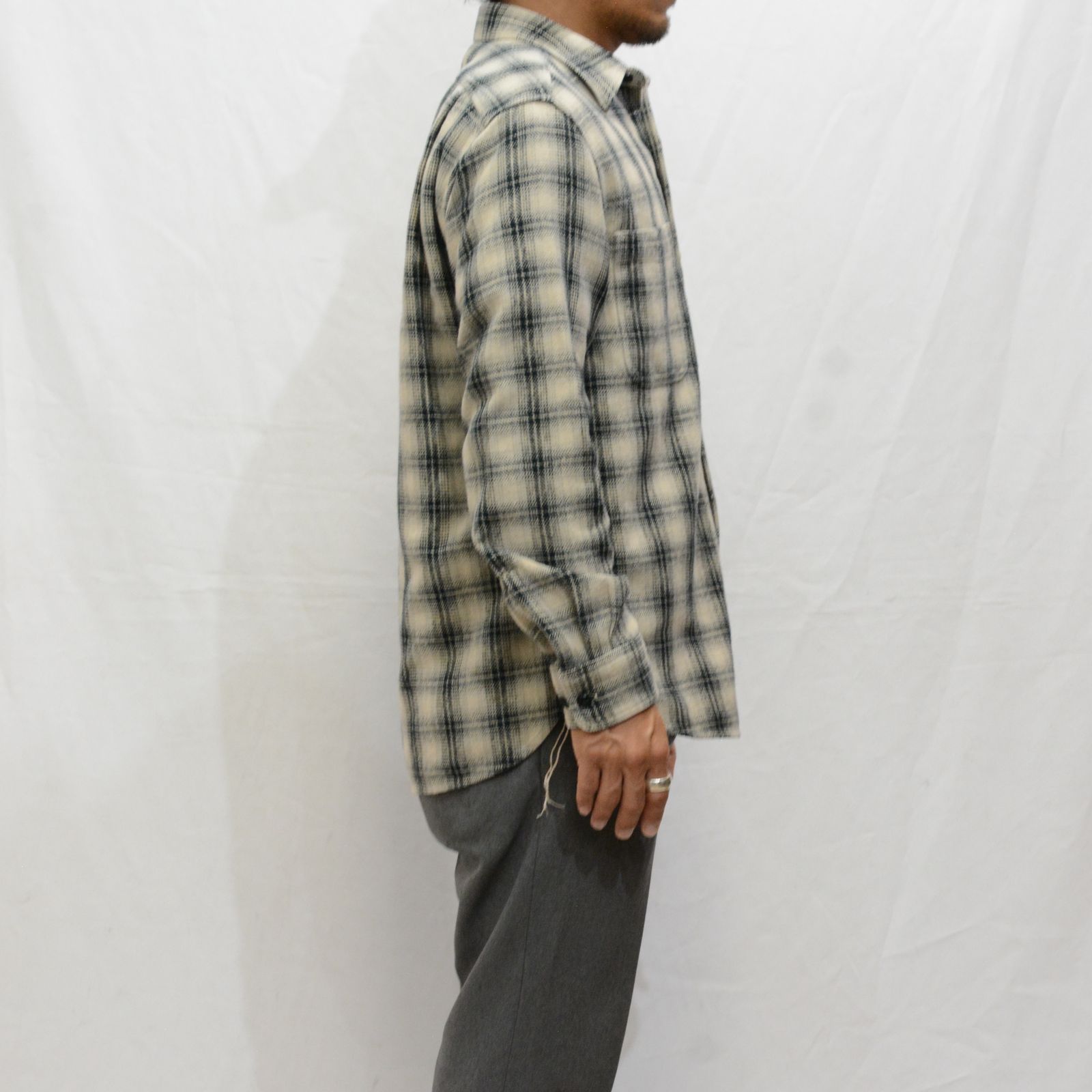MINEDENIM - V.Check Flannel Work SH | chord online store