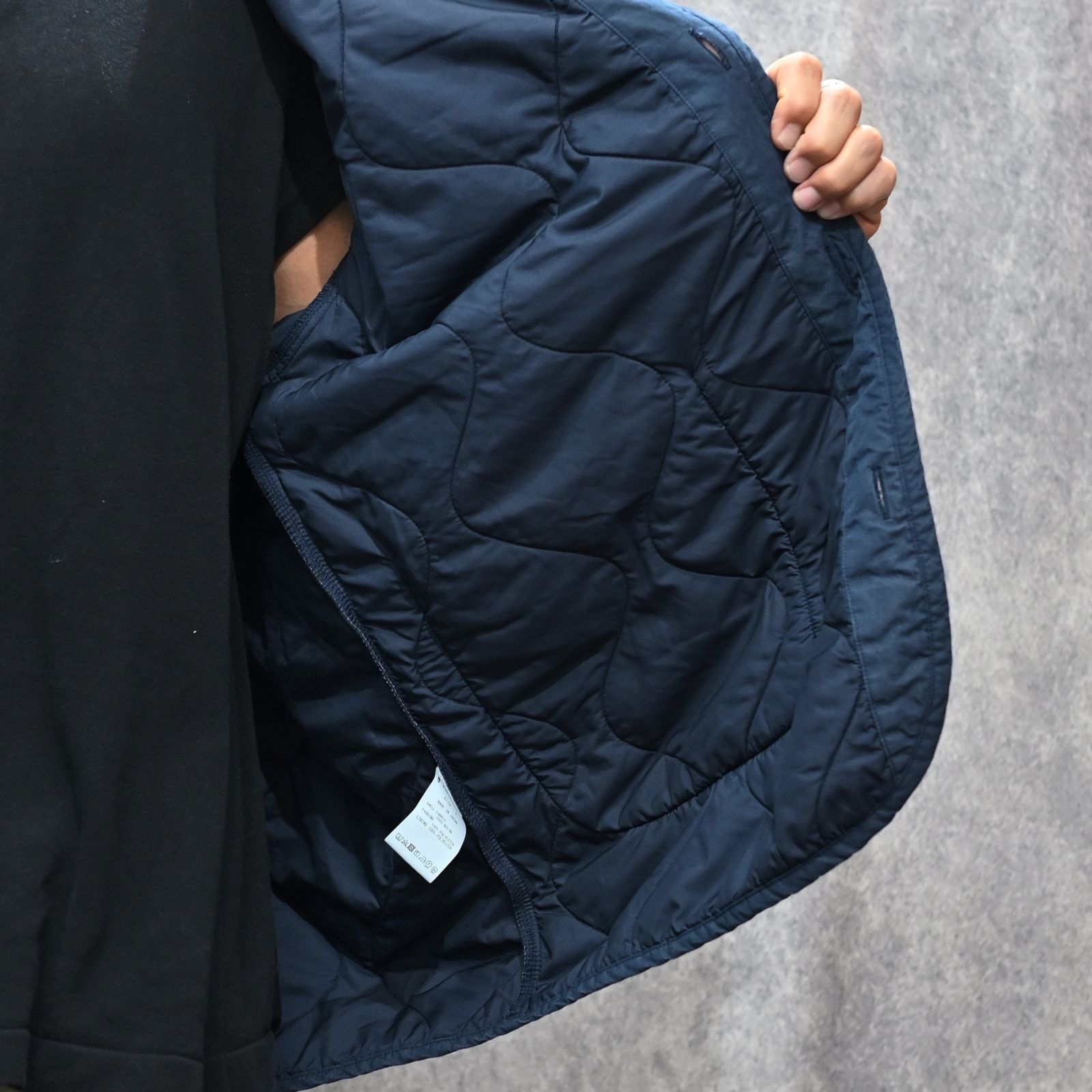 SUPER NYLON MILITARY LINER (BLUE)|スーパーナイロン ミリタリー ライナー ジャケット (ブルー) PC-015-2014-40
