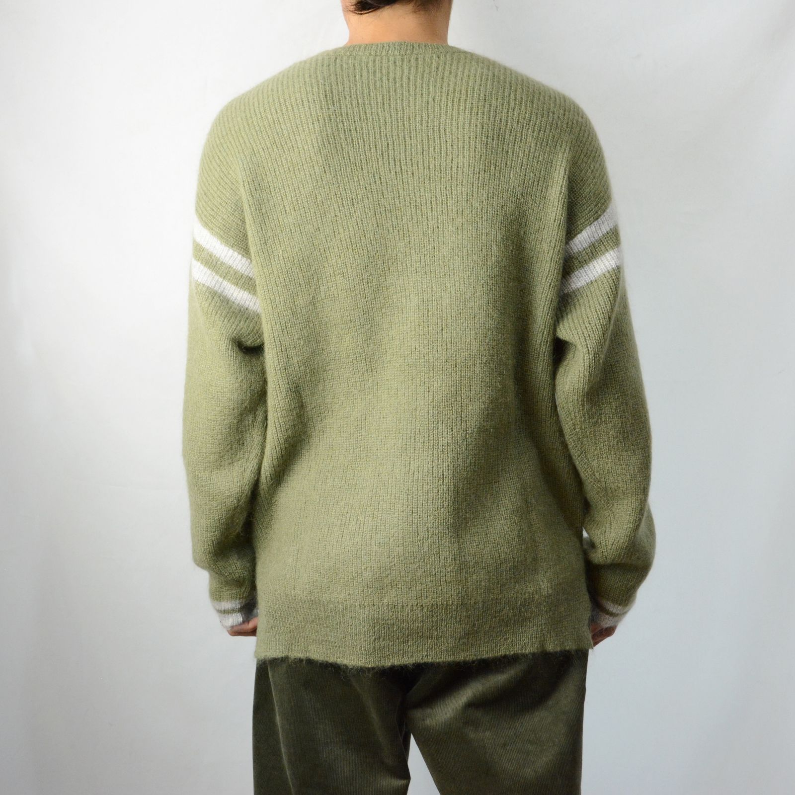 モヘア プルオーバーニット （GREEN）