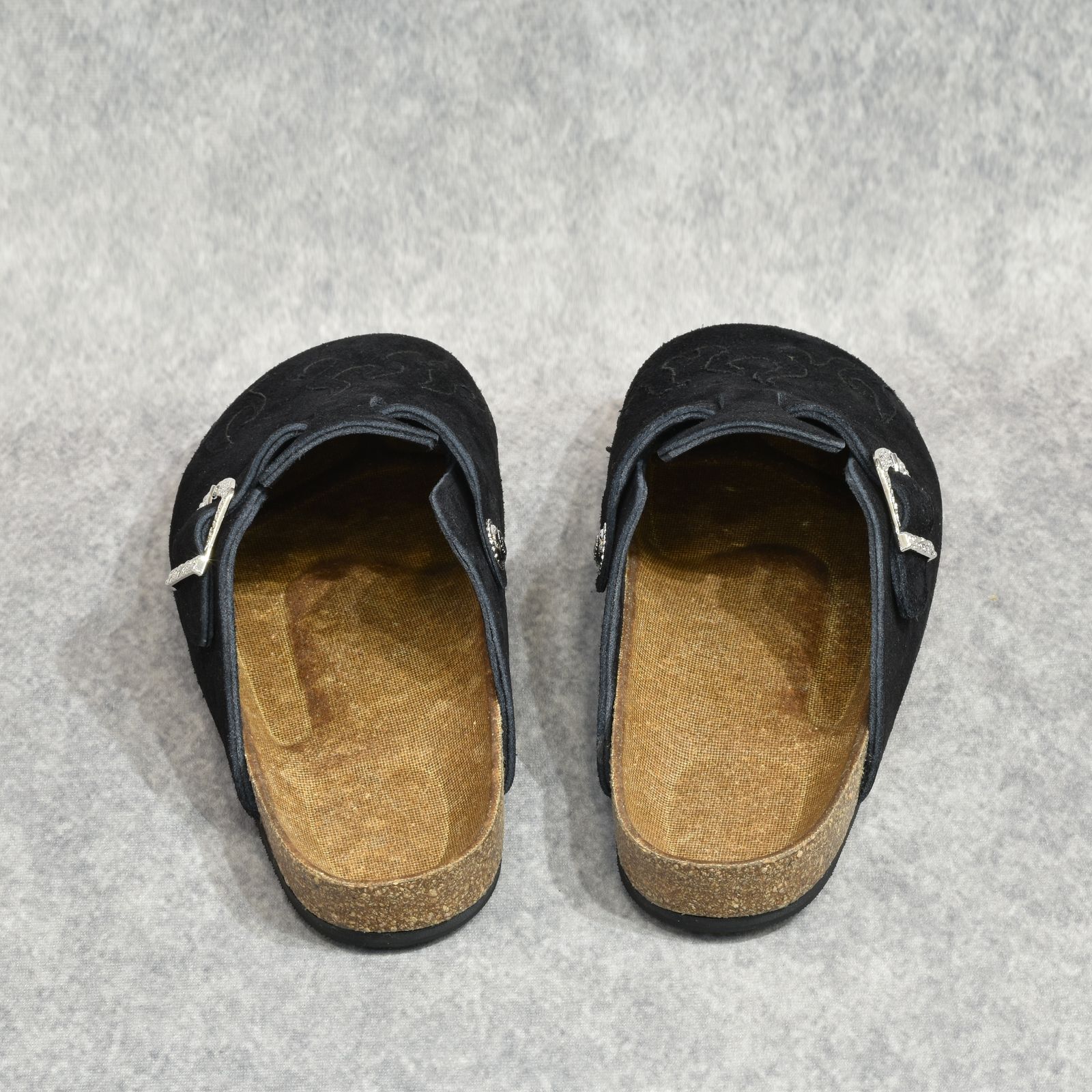 el conductorH - FLAME PATTERN SABO SANDALS (BK)｜フレームパターン