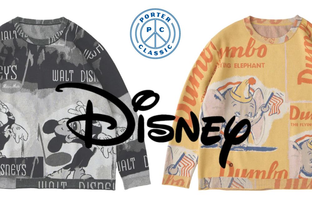 PORTER CLASSIC / ポータークラシック×ディズニー 【DISNEY｜KNIT COLLECTION】