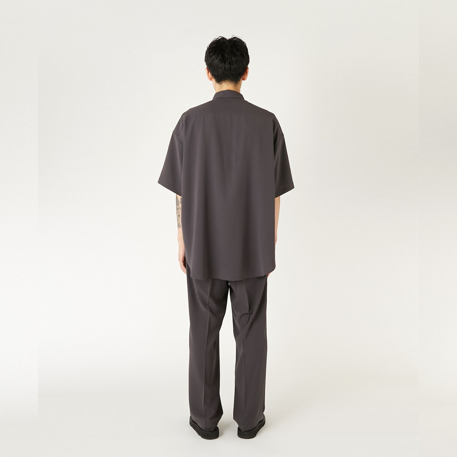 HALF SLEEVE SHIRT （CHARCOAL / チャコール）｜ハーフスリーブ シャツ｜2261-SH54-011