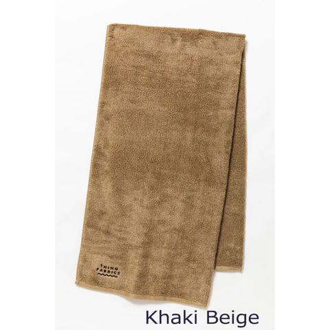 シングファブリックス バスタオル (カーキベージュ) | TIP TOP 365 Bath Towel (Khaki Beige)