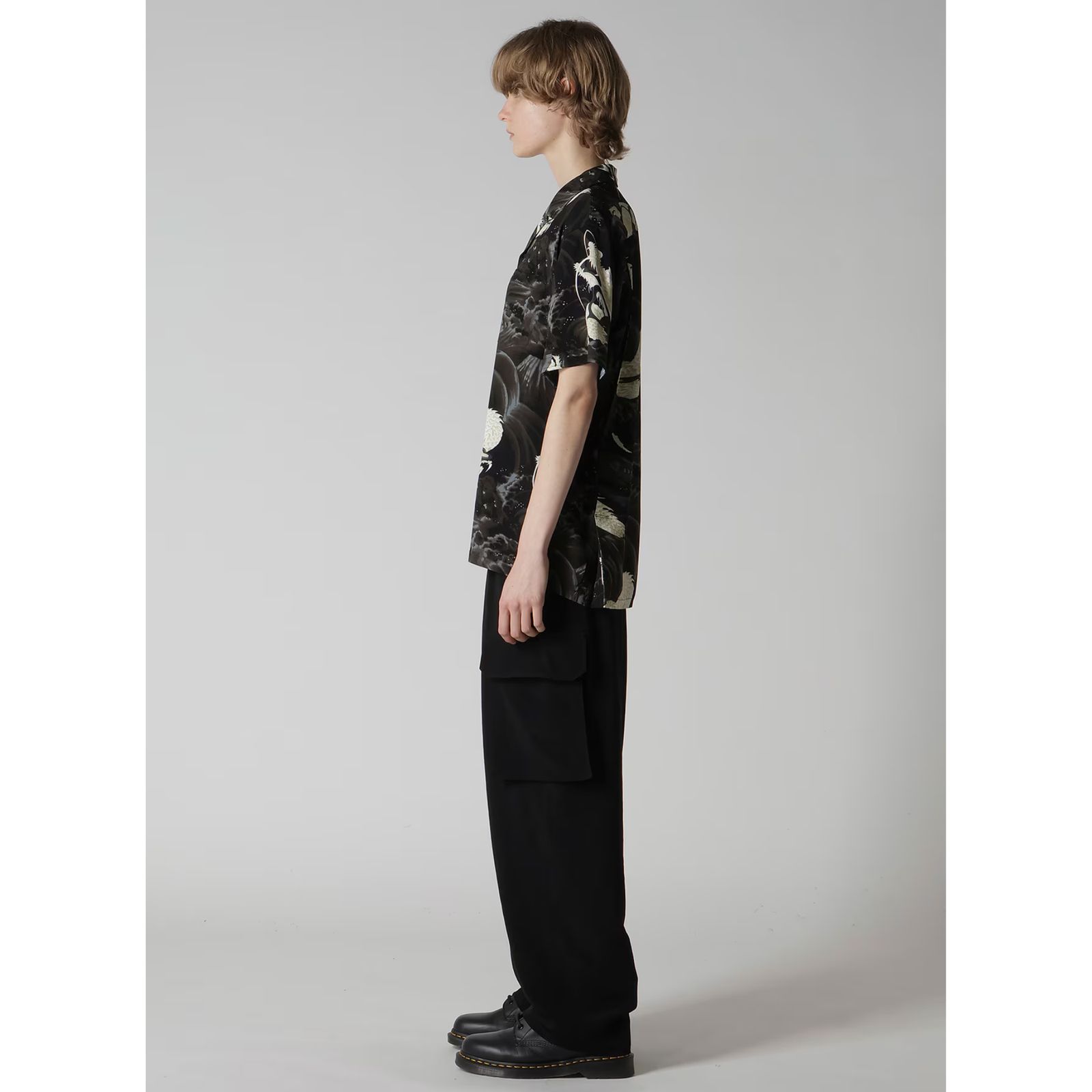 SUN SURF ALOHA SHIRT （BLACK） /  サンサーフ アロハシャツ （ブラック） / YX-B56-216-1