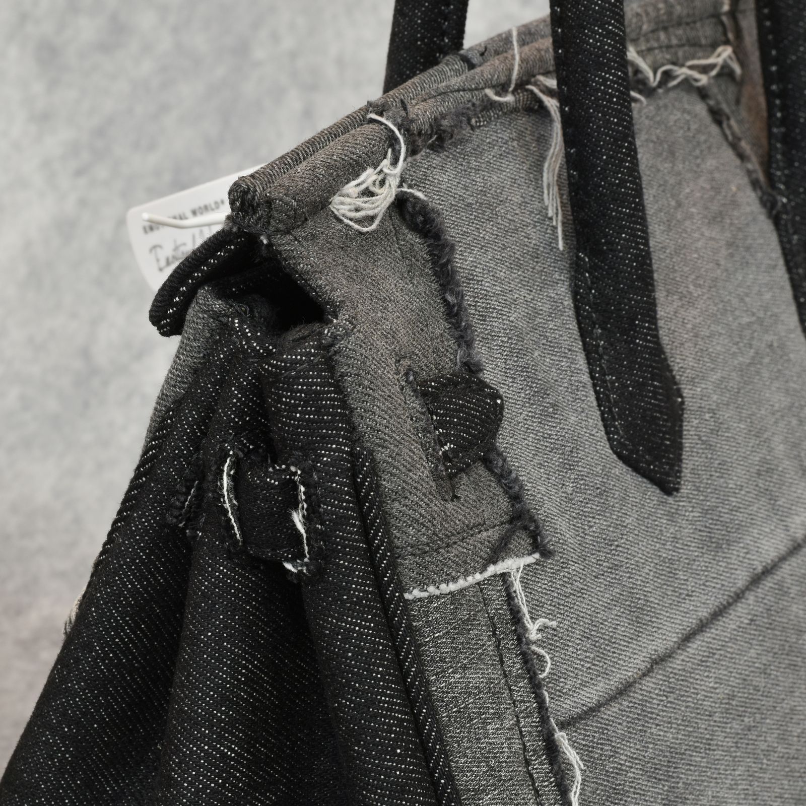 TRAVEL BAG  (MULTI BLACK DENIM) | ハンドバッグ