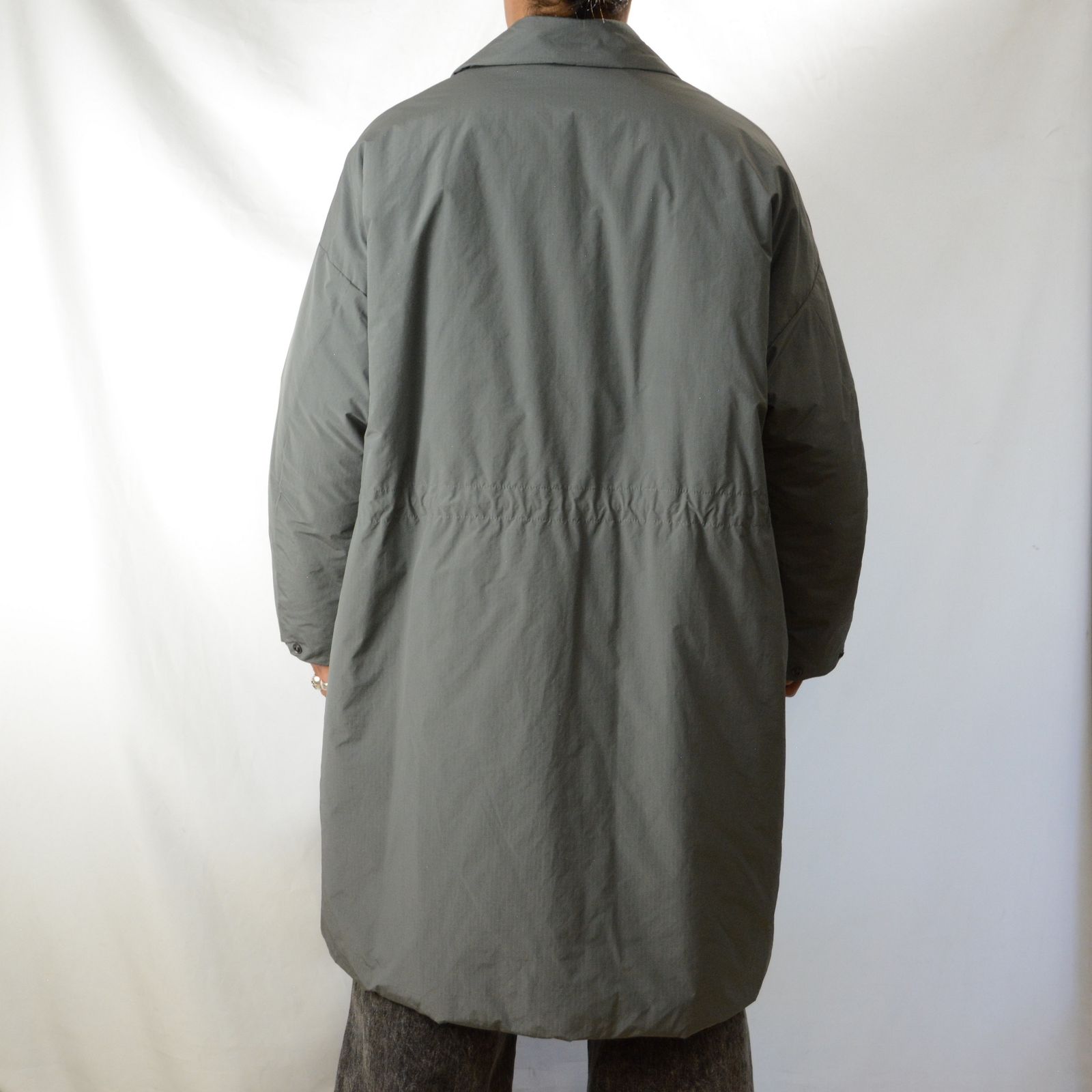 N.HOOLYWOOD - BALMACAAN COAT （GRAY） / ステンカラー コート 