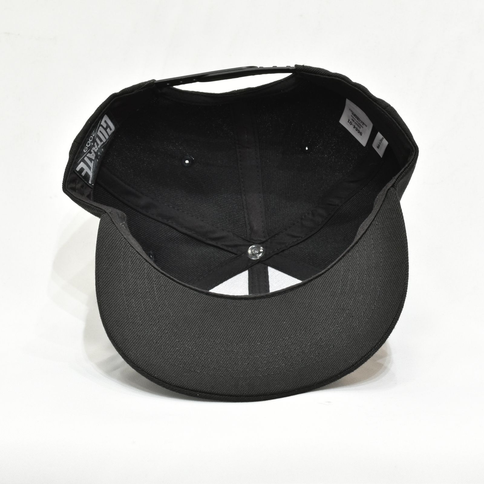 CUTRATE LOGO EMBROIDERY CAP  (BLACK/RED)